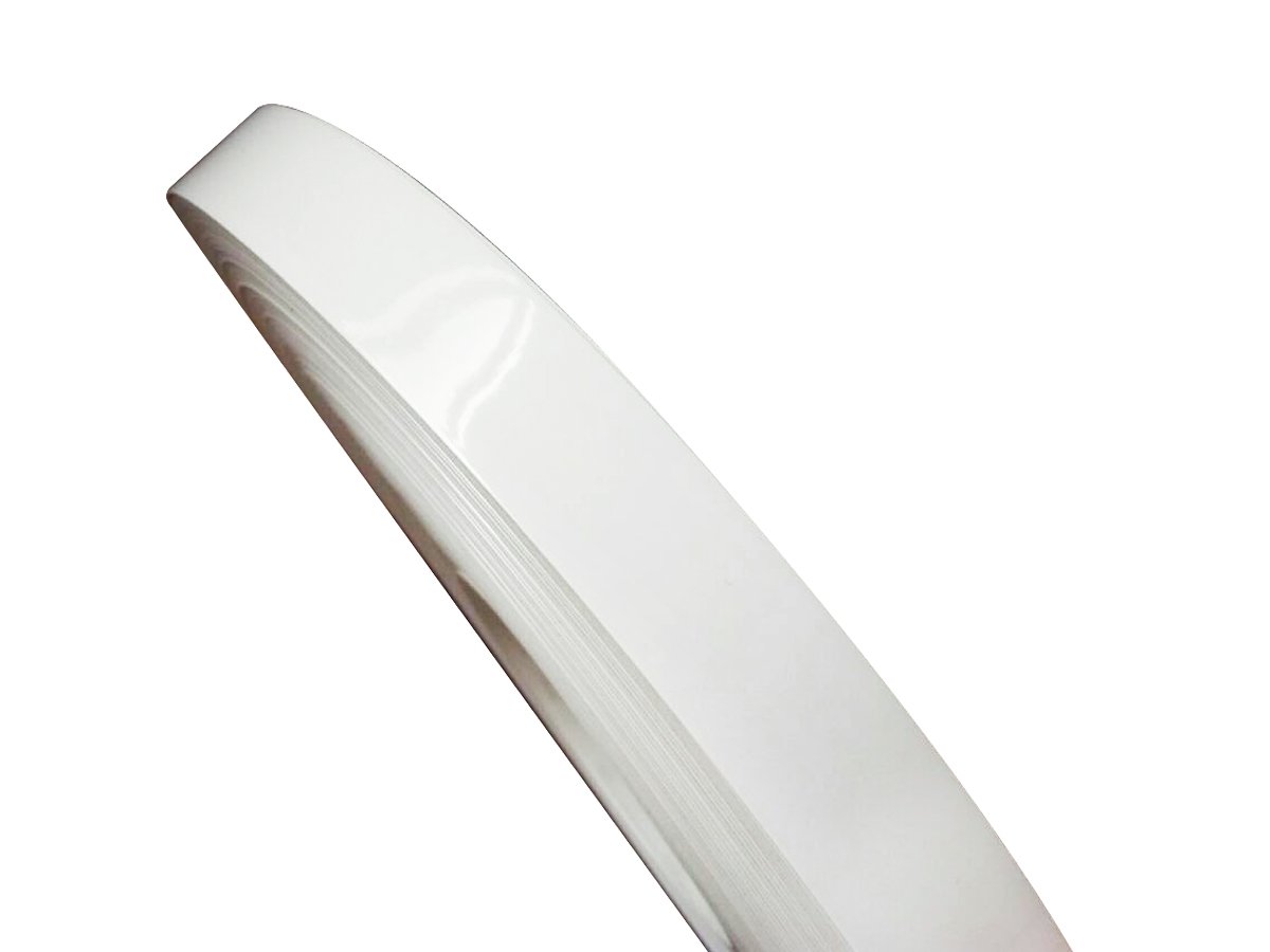 Tapa canto Blanco alto brillo auto-adhesivo 22 (50mts)