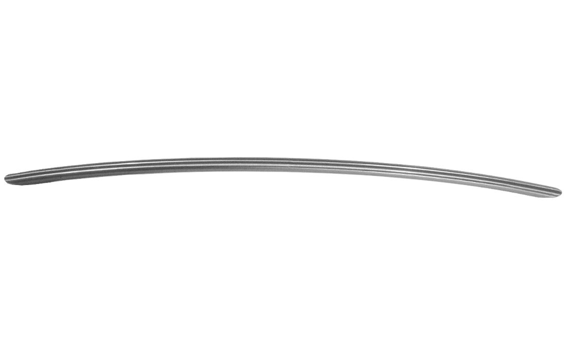 Tirador o Manilla Cilíndrico Curvo Acero Inox. 33 cm 