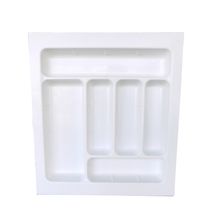 Cubiertero Blanco Plástico ABS de 50cm